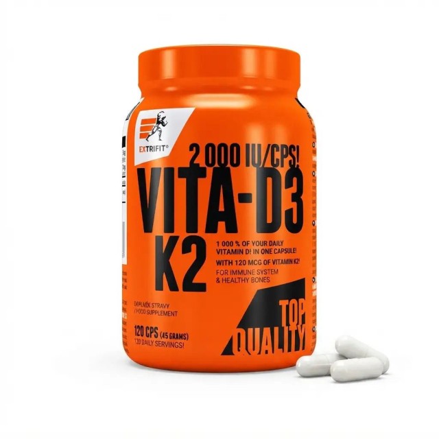 Vita D3+K2 120 Kapsula