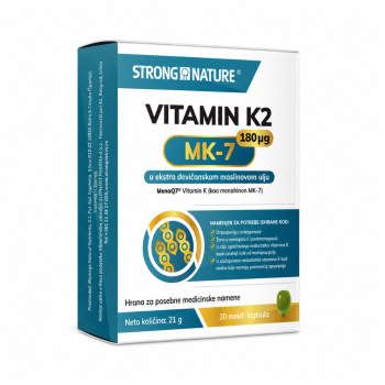 Vitamin K2 MK-7 u ekstra devičanskom maslinovom ulju