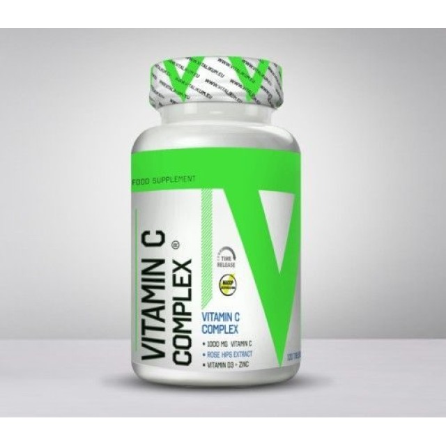 Vitamin C complex + D3 + Zinc, 100tab