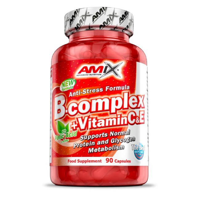 B-Complex + vitamin C i vitamin E, 90kap