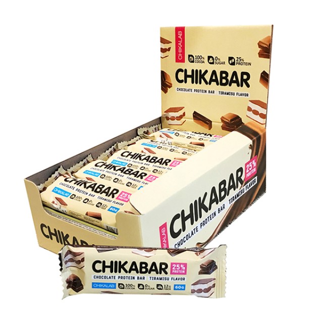 Chikalab preliveni proteinski bar sa punjenjem, 60g