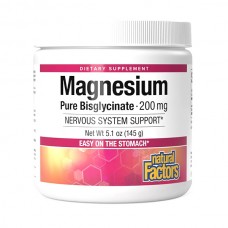 Magnesium Bisglycinate Pure (200mg), 145g