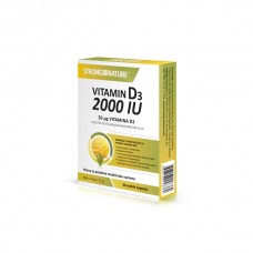 Vitamin D3 2000 IU, 30kap