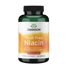 Flush Free Niacin (500mg), 120kap