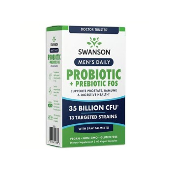 Probiotik + FOS Prebiotik za Muškarce, 60kap