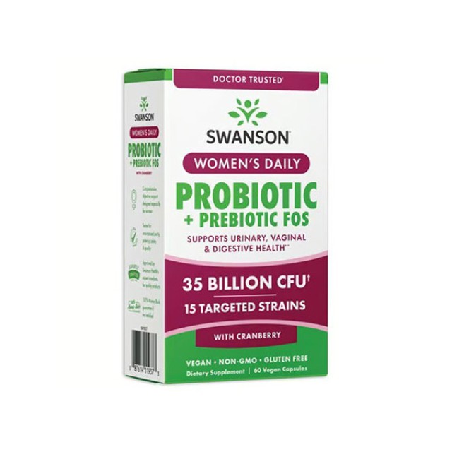 Probiotik + FOS Prebiotik za žene, 60kap