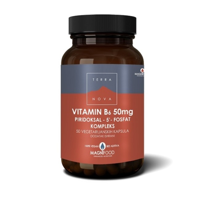 Vitamin B6 50mg, 50kap