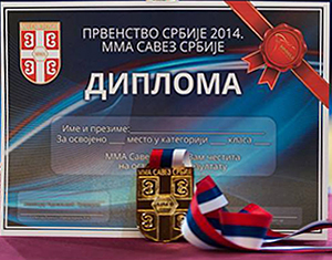 I MMA državno prvenstvo Srbije // 26.04.2014.
